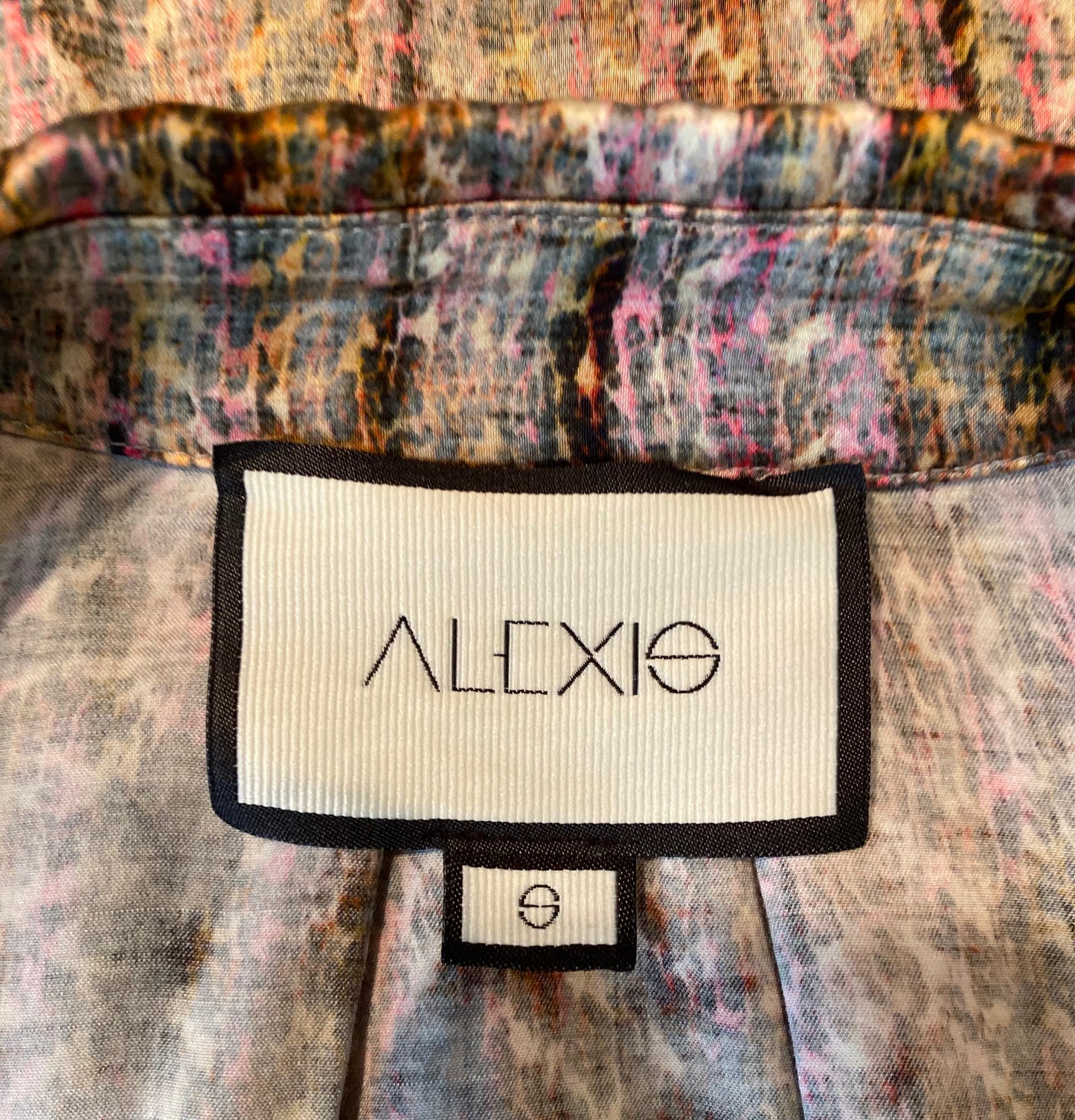 ALEXIS Ciandra Button Front Mini Dress *Size S
