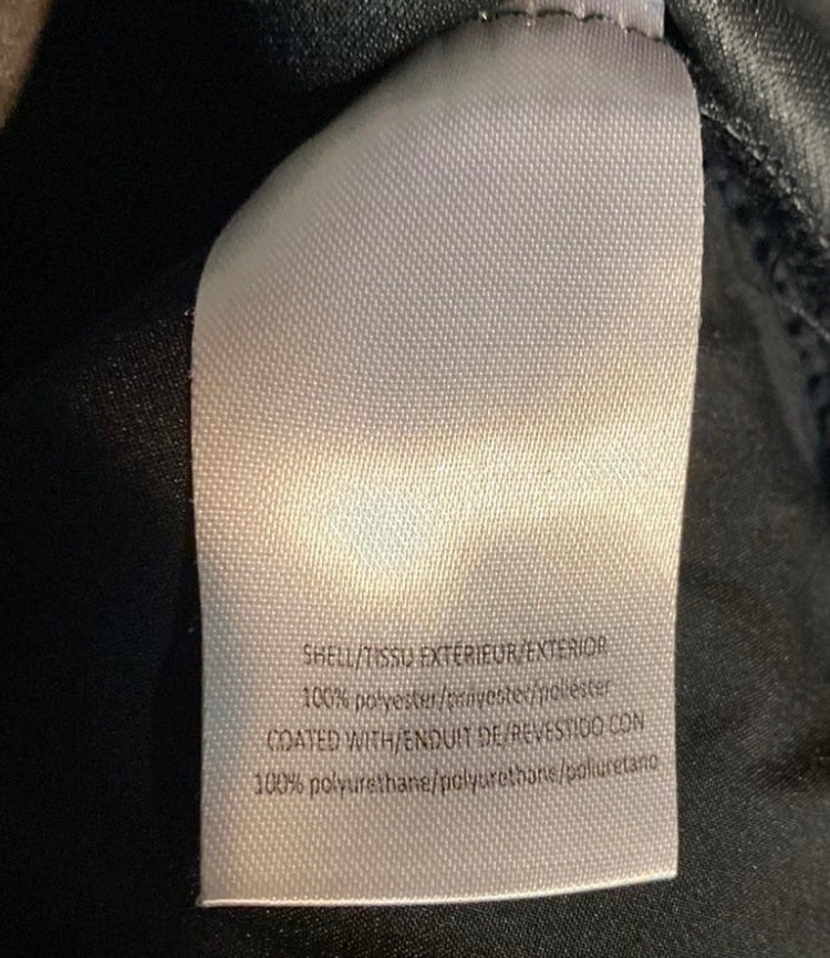 H by HALSON Vegan Loose Fit Leather Pants *Size M