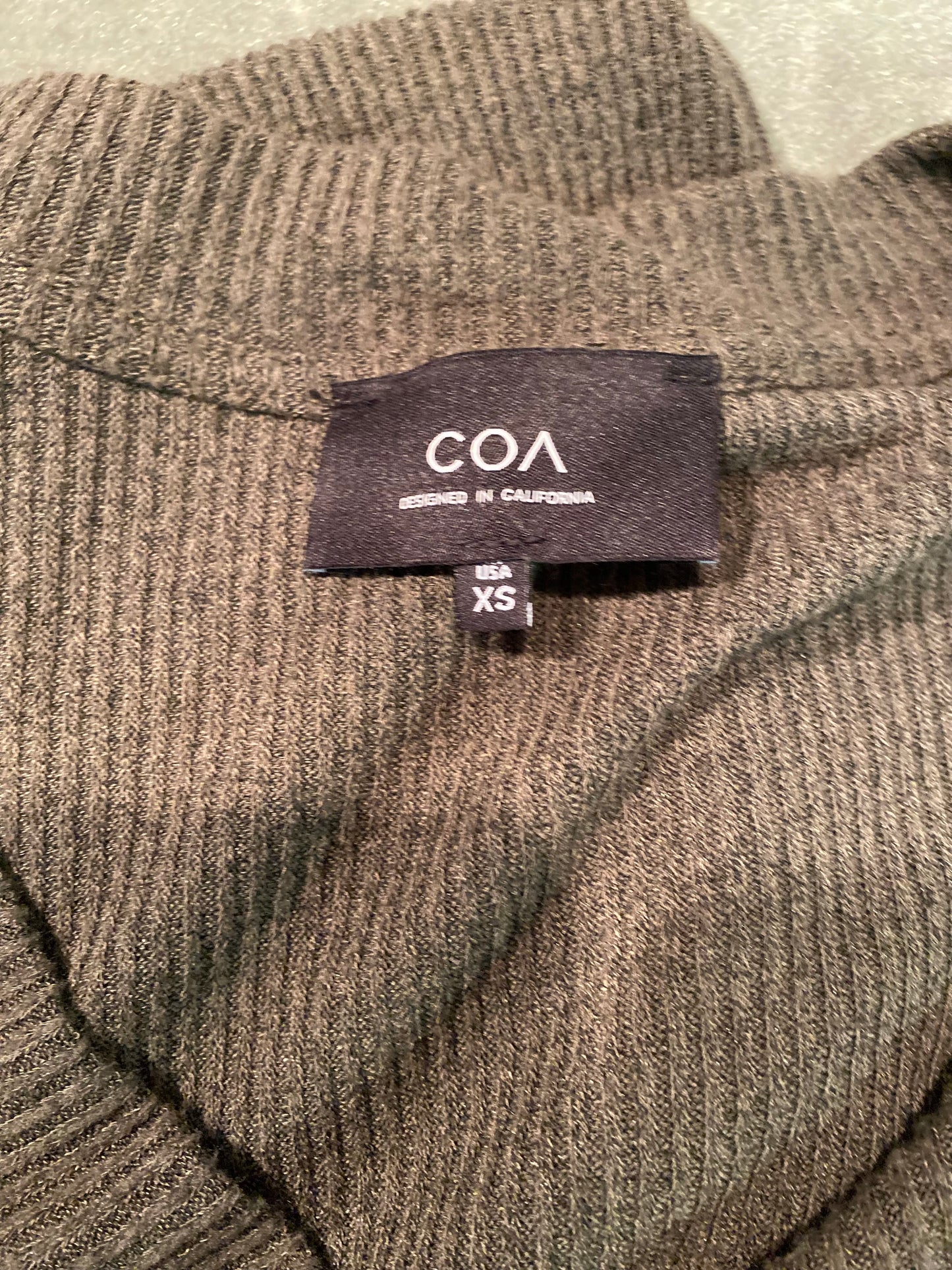 ANTHROPOLOGIE C.O.A Stretch Knit Maxi Dress *Size S