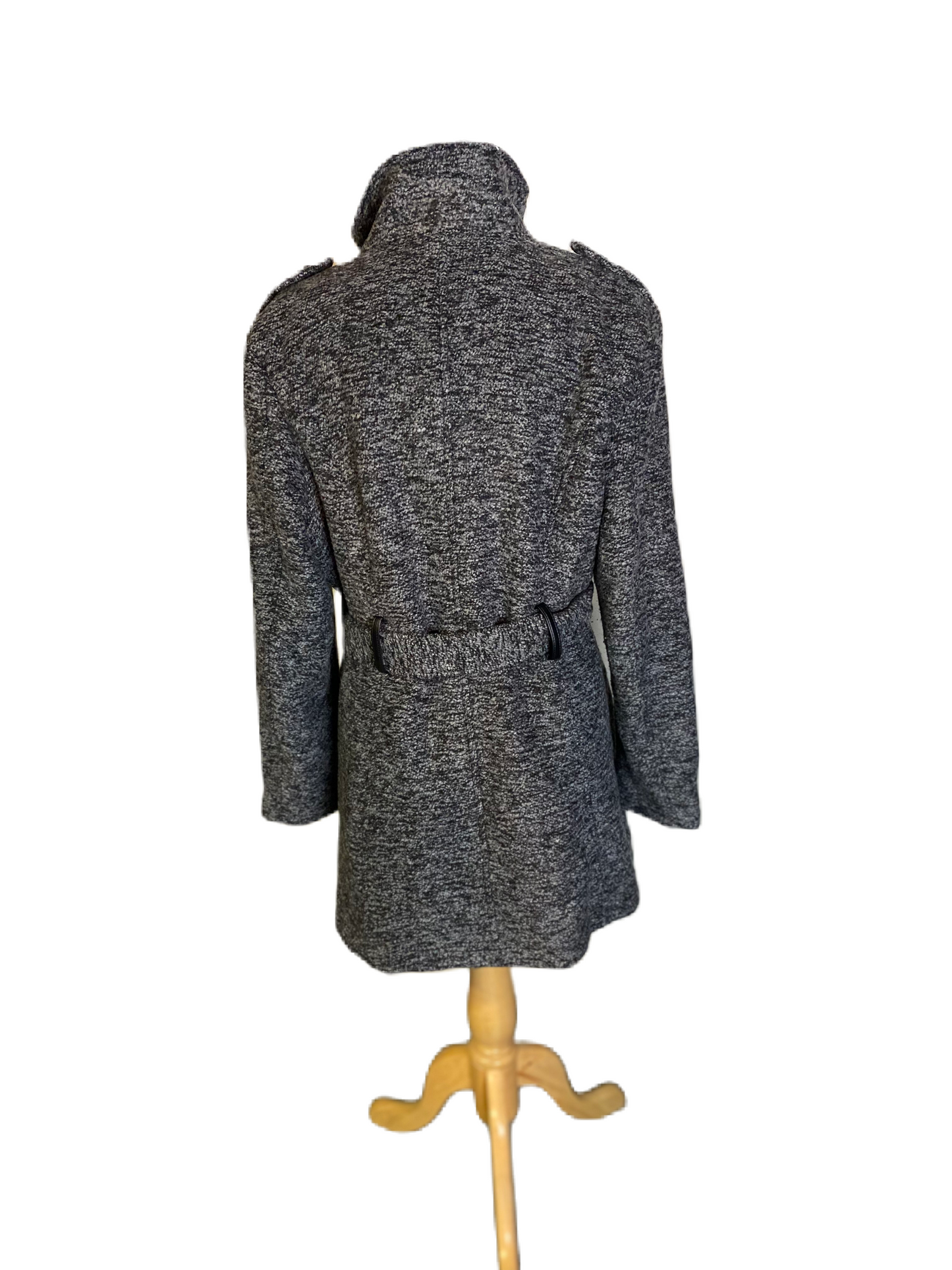 SHEBBY Tweed Wool Blend Coat *Size 1X