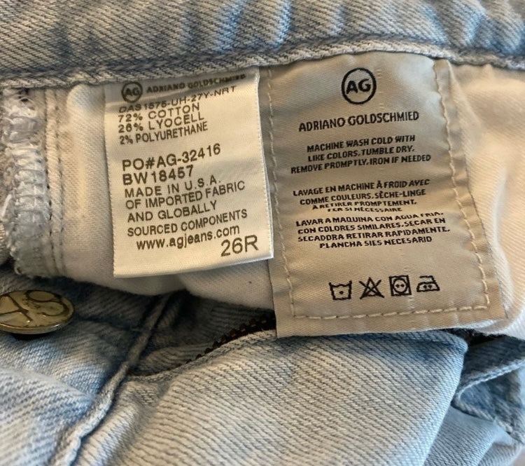 Jeans AG The Slouchy Slim Jean *Size 26