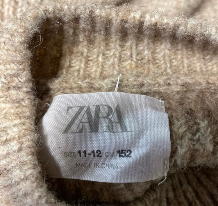 ZARA Chunky Oatmeal Sweater Dress *Size L