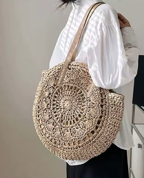 LUXIE Eco Straw Tote
