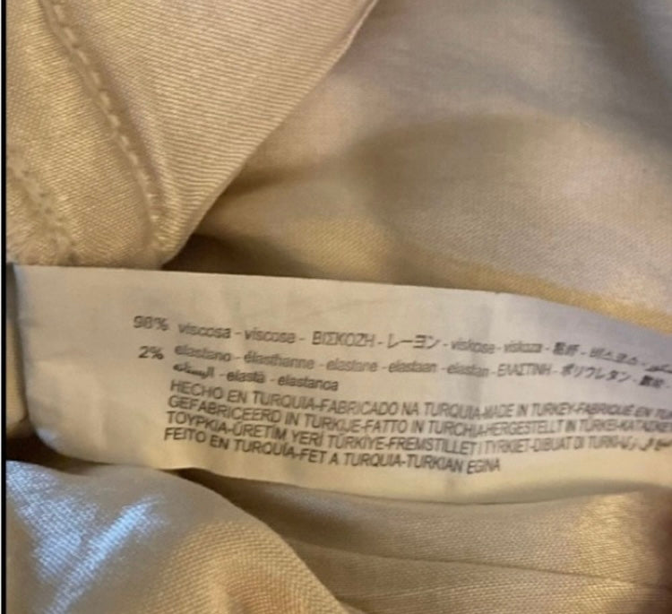 ZARA Satin Lounge Pants *Size XS