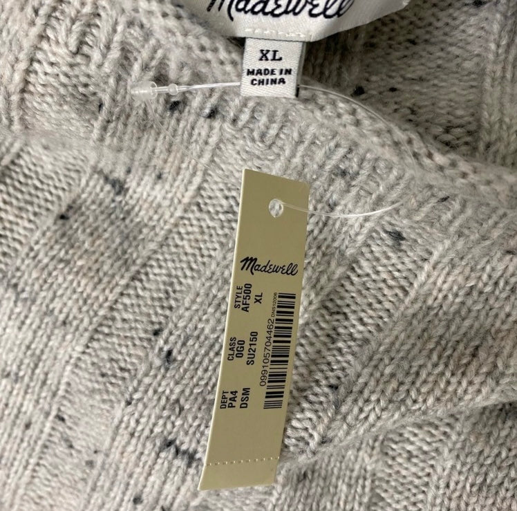 MADEWELL The Donegal Sweater Dress *Size XL