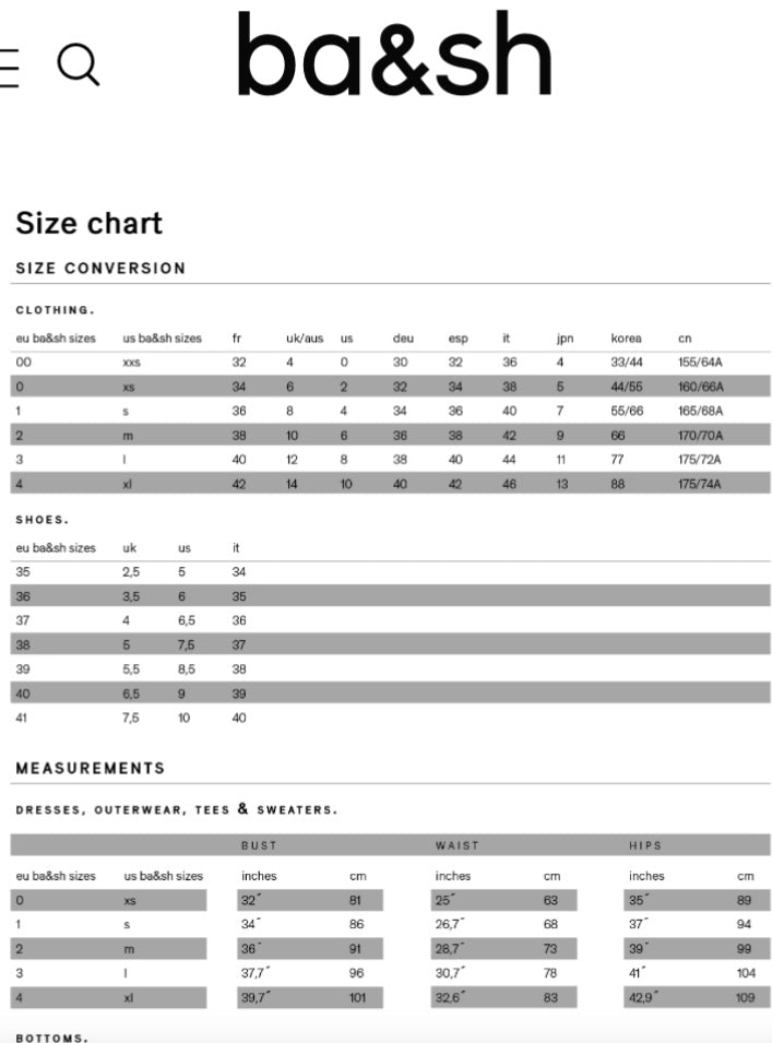 BA&SH French Suede Clog *Size 38/7.5