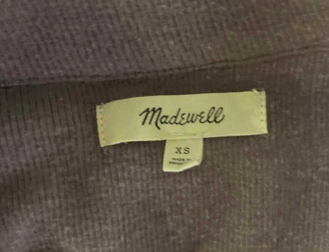 MADEWELL Cropped Knit Sweater *Size Xs/Sm