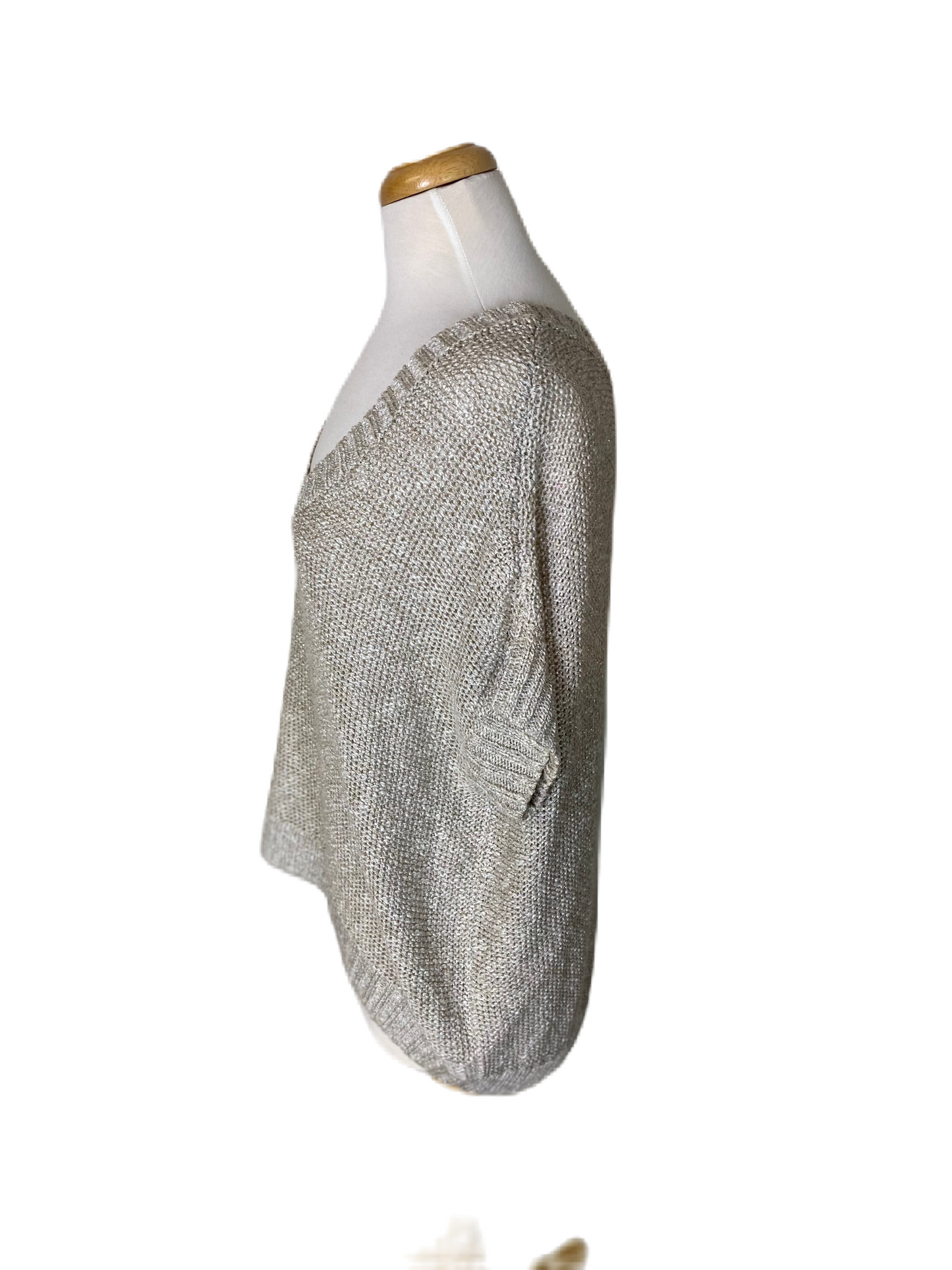 ALICE + OLIVIA Loose Fit Knit Linen Sweater *Size L