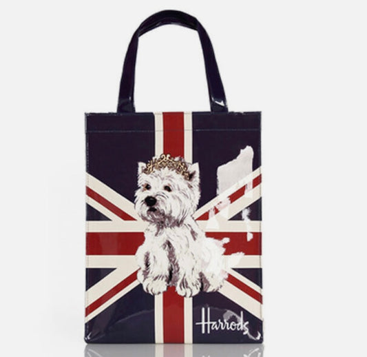 A. HARRODS Westie London Girl Shopper