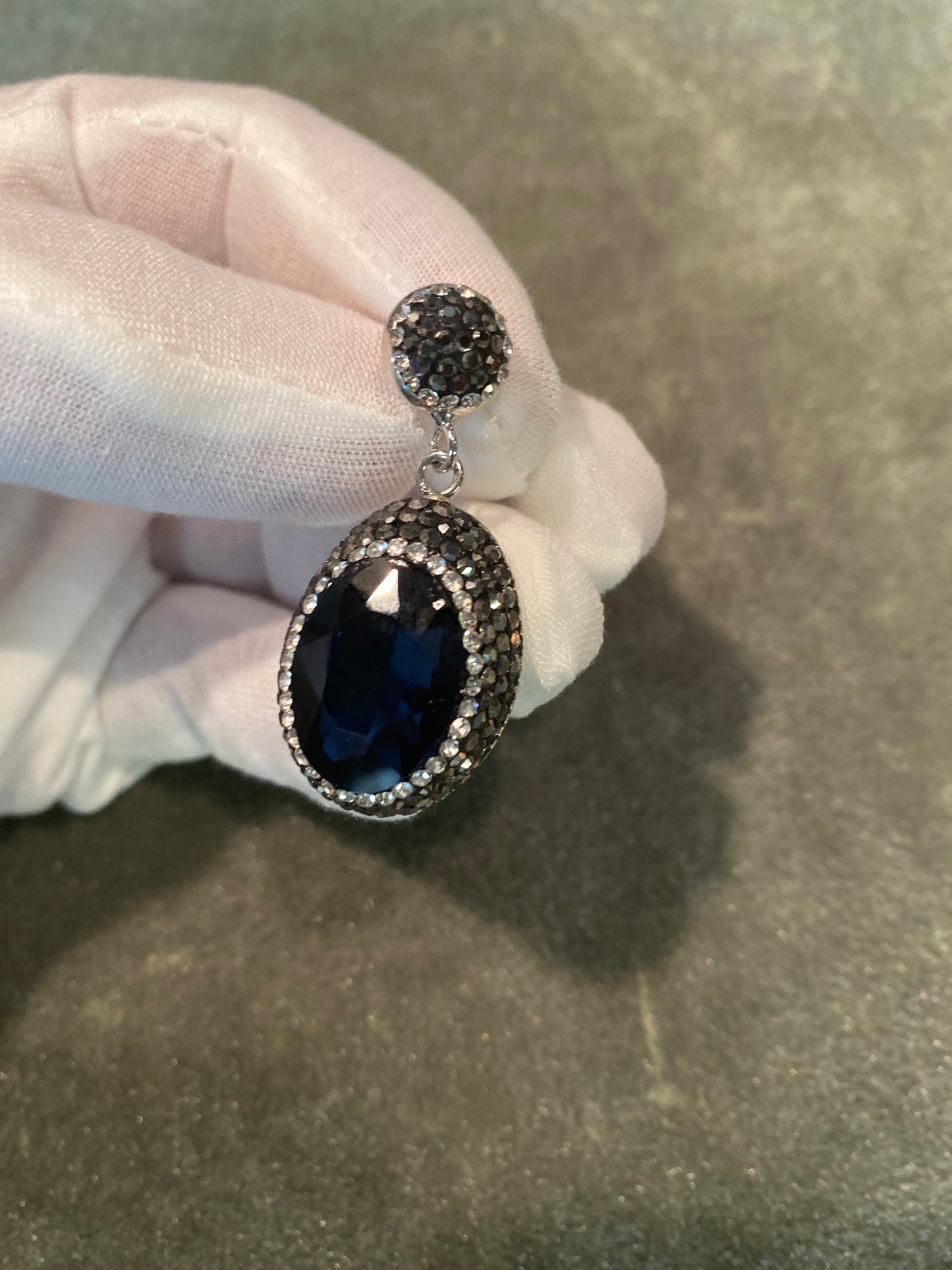 NORDSTROM Sapphire Stone Drop Earrings