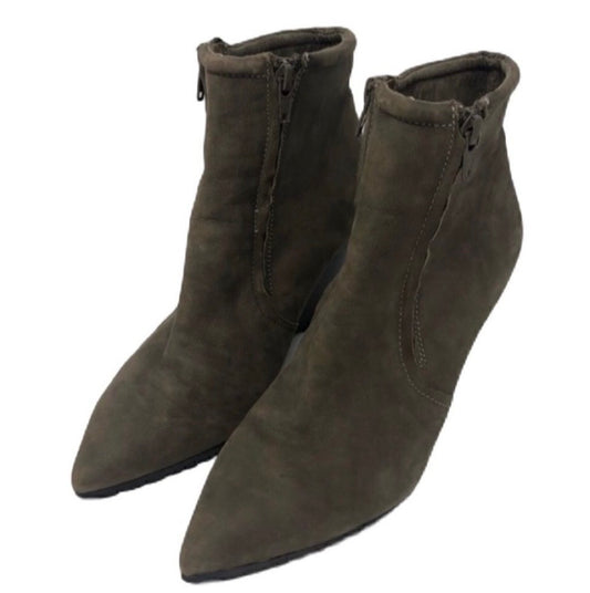 HALSTON Wedge Booties Size 8.5