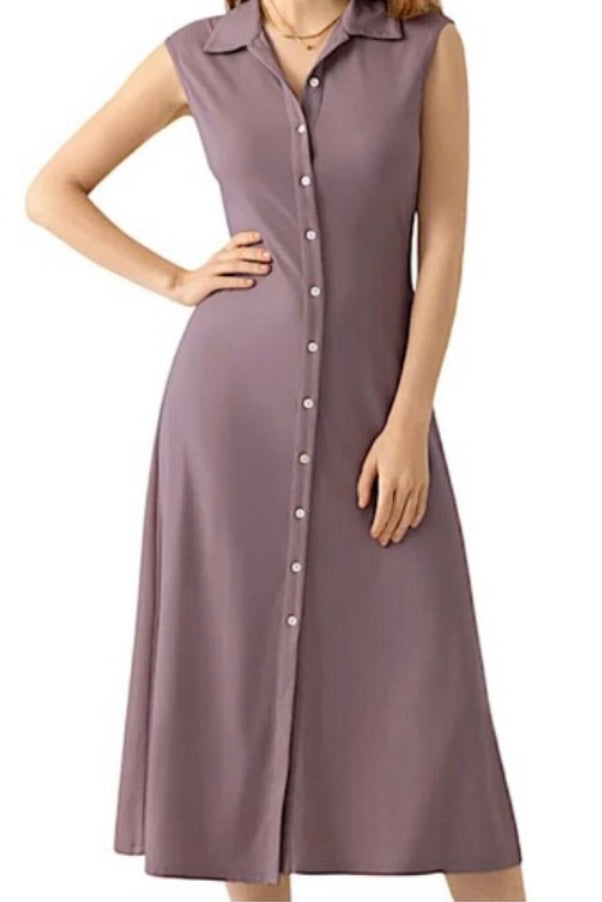 OGL Stretch Collar Stretch Maxi Dress *Size L