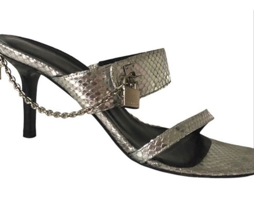 Karen Millen Lock & Key Heels *Size EU38/8