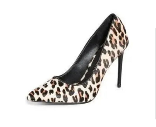 ALICE + OLIVIA Leopard Print Heels *Size 7