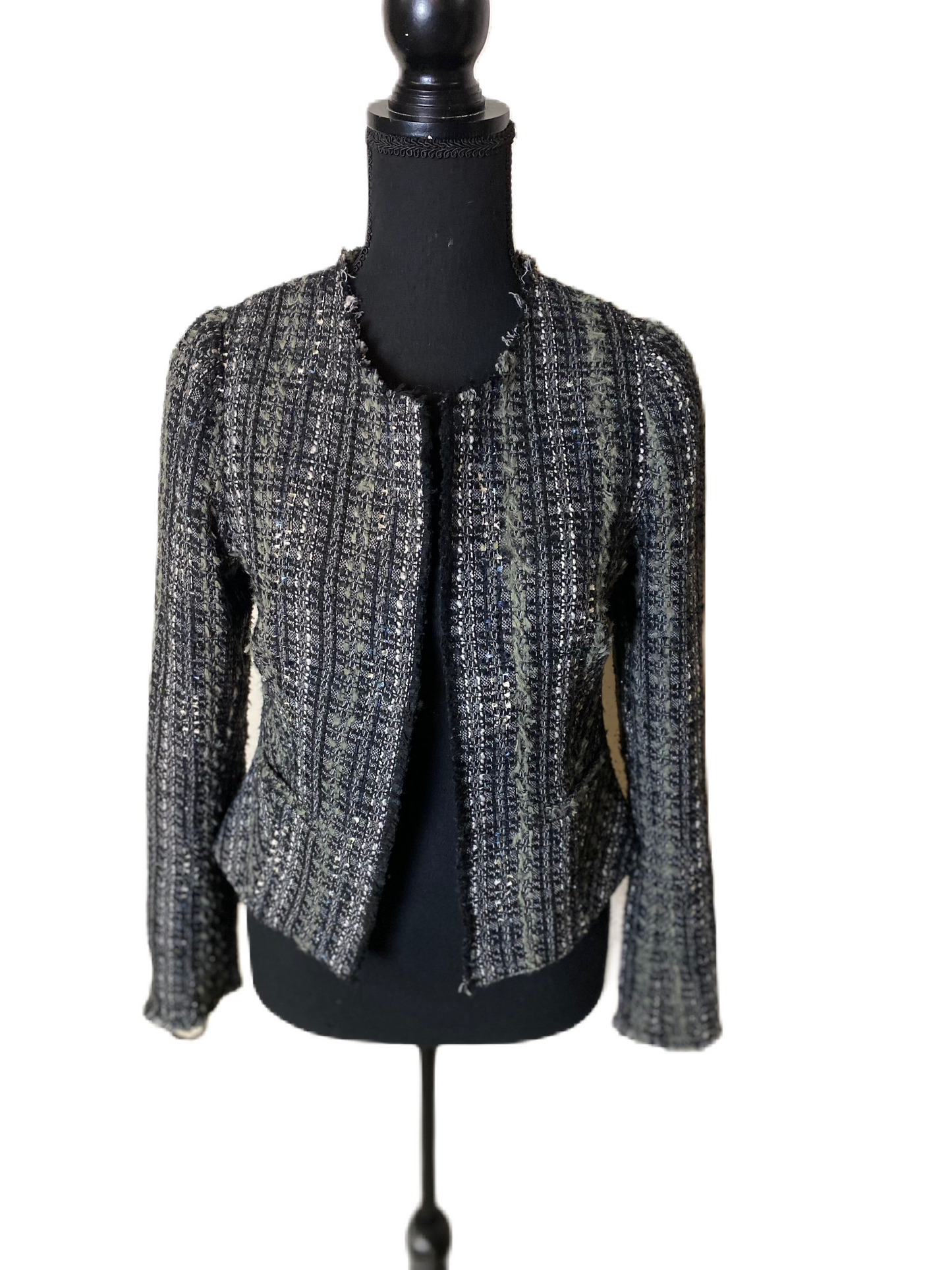 DREW Tweed Cropped Shell and Blazer *Size XS