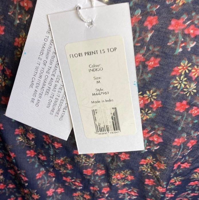 MABE The Flori Navy Blouse *Size M