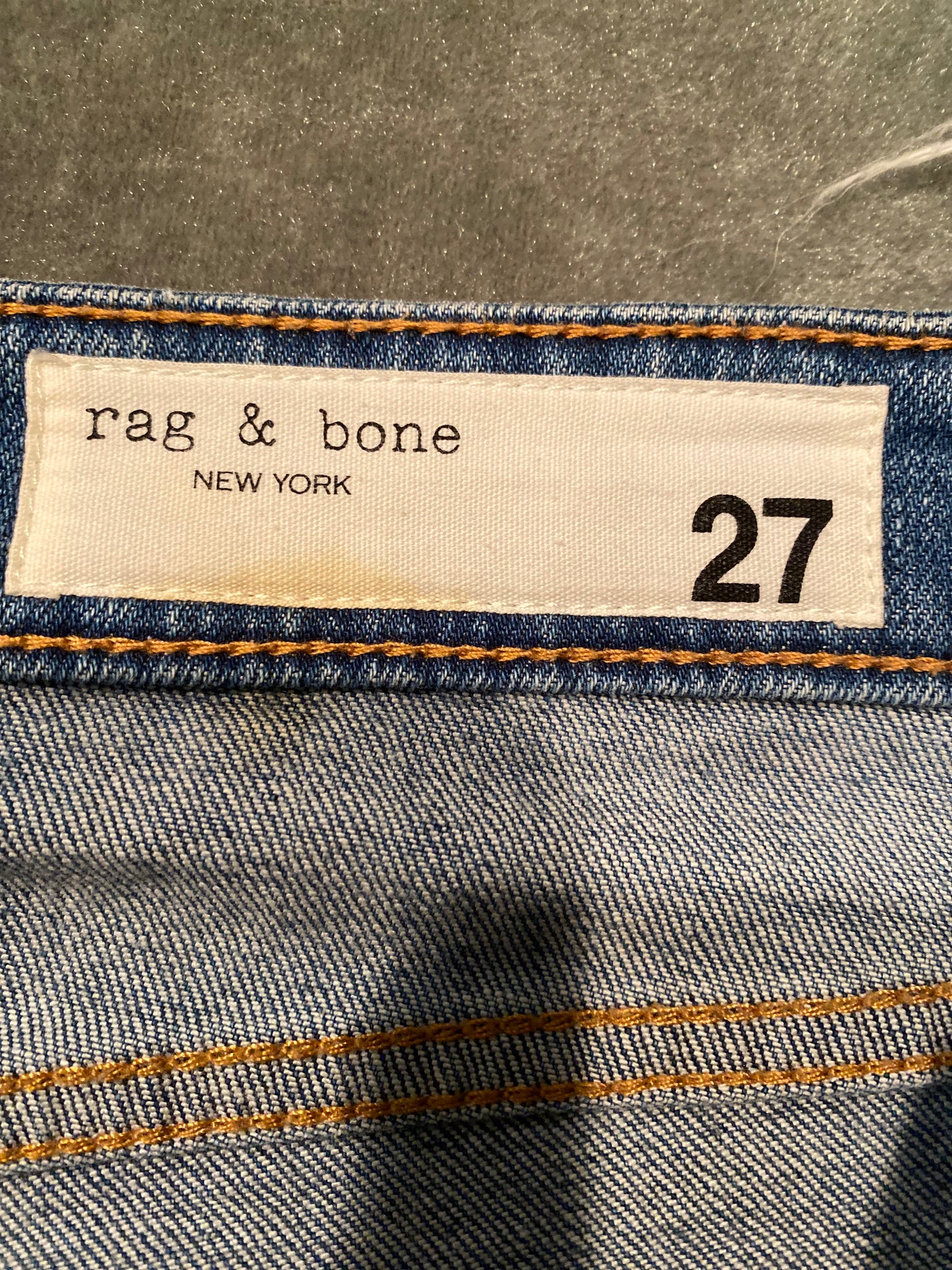 RAG & BONE DRE Low Rise Slim Boyfriend Jeans *Size 27