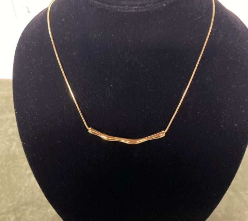 STAOYA Gold Pendant Necklace RETAIL $79