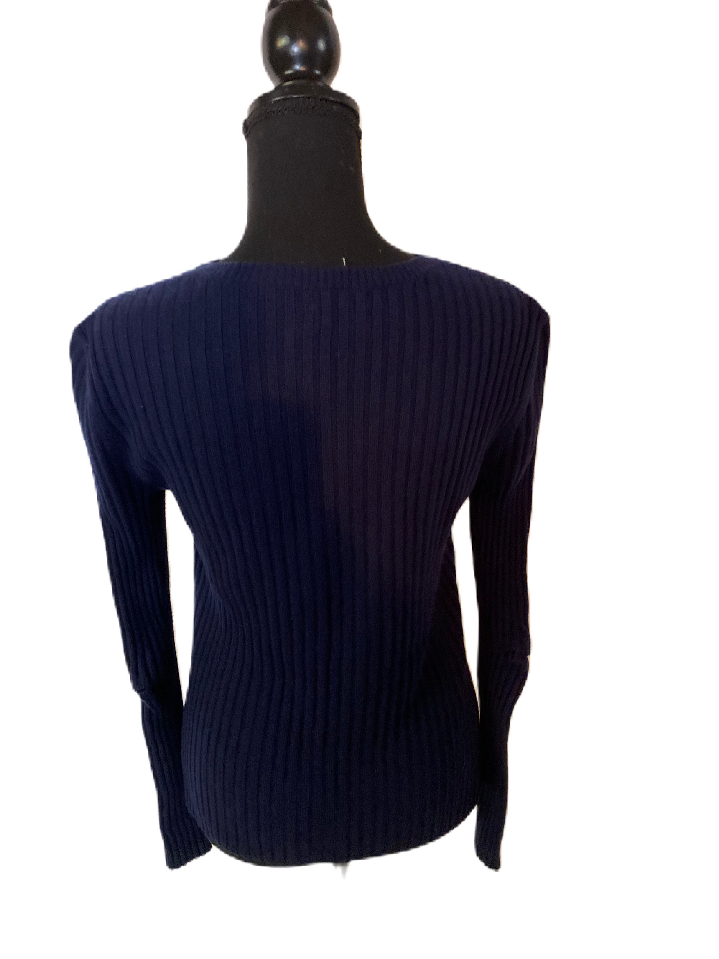 FRAME DENIM Ribbed Cutout Sweater *Size Sm