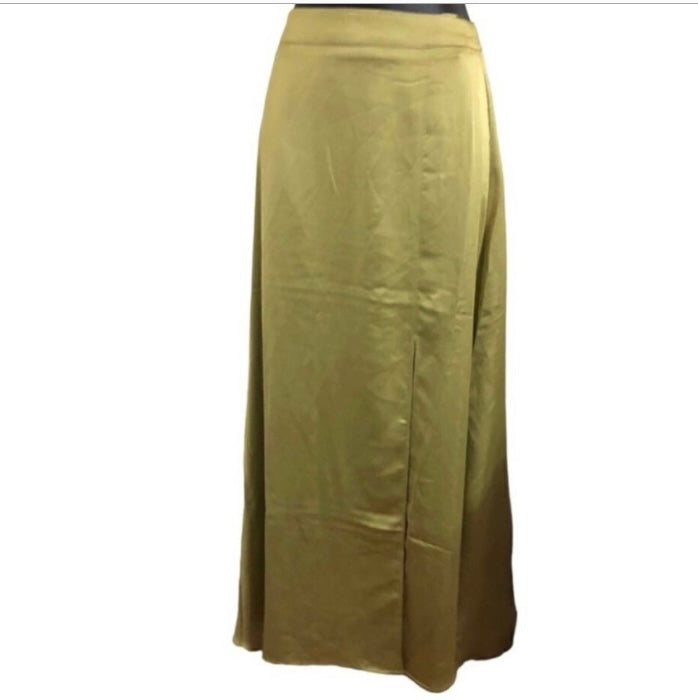 SINCERELY JULES Satin High Slit Maxi Skirt *Size M