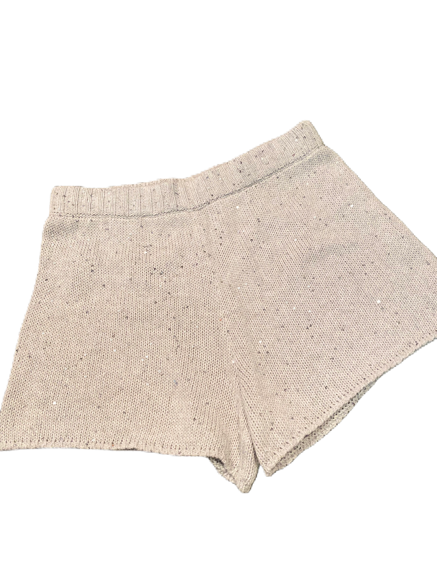 GENERATION LOVE Celeste Sequin Knit Winter Shorts *Size S