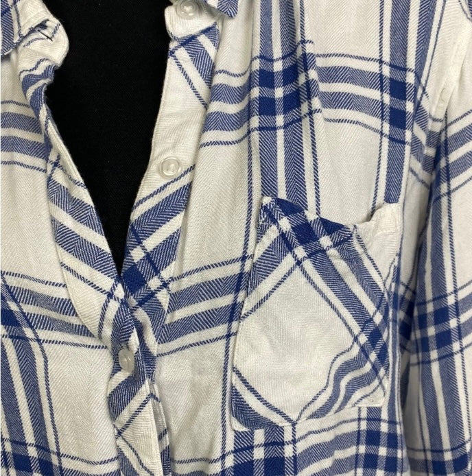 RAILS The White Sapphire Flannel *Size XL