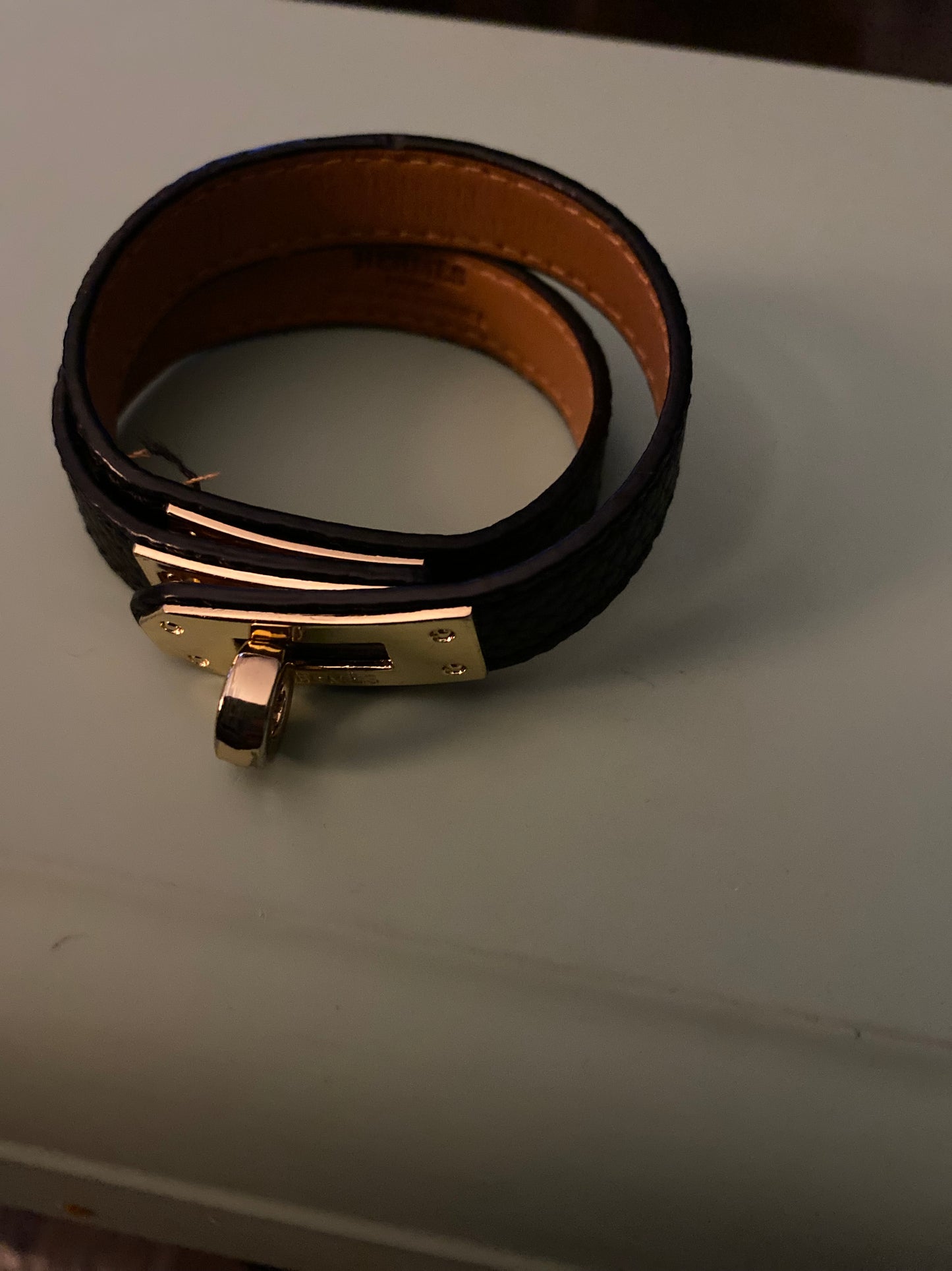 BOUTIQUE H Leather Wrap Bracelet