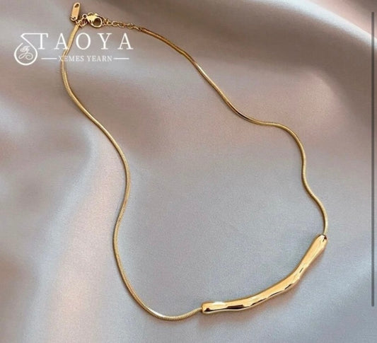 STAOYA Gold Pendant Necklace RETAIL $79