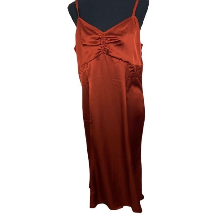 MELROSE and MARKET Satin Slip Dress *Size L