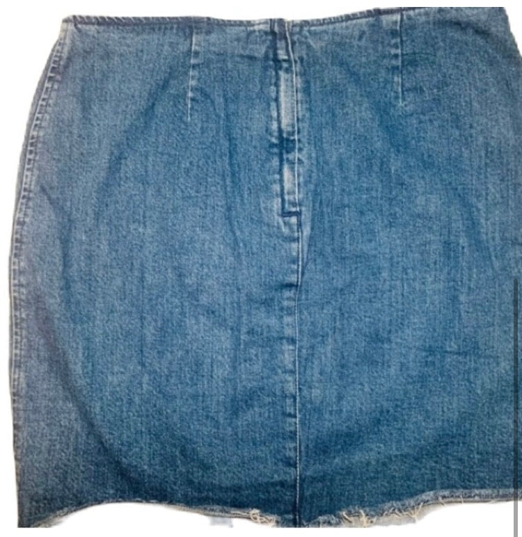 MADEWELL Jean Mini Skirt *Size 12