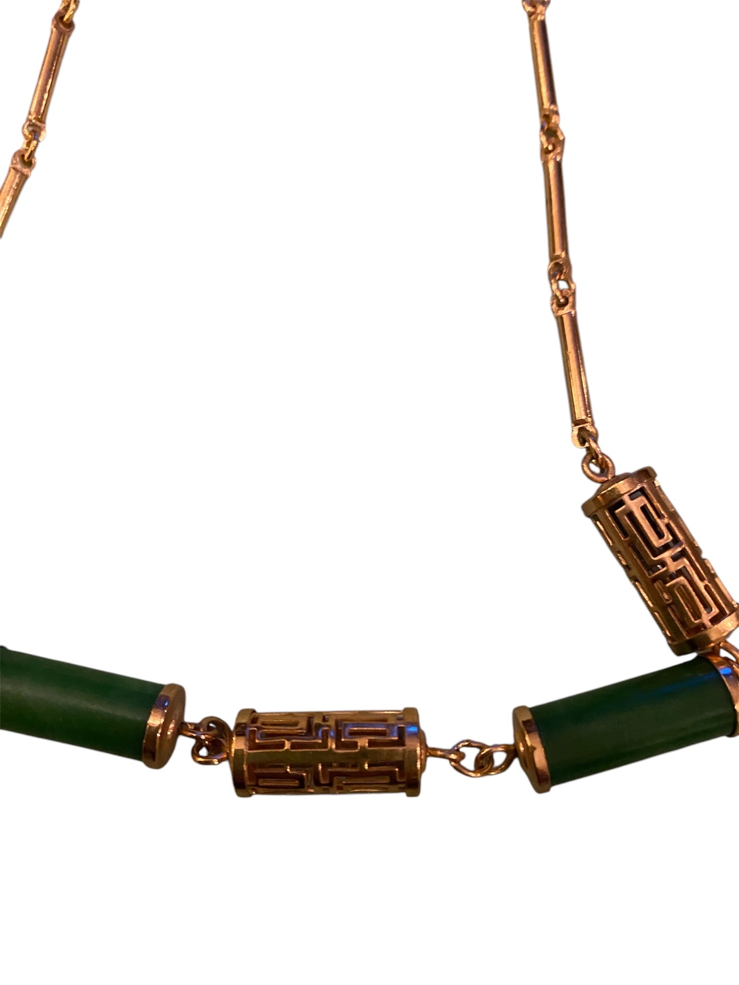 SARAH Co. Jade Garden Chocker Necklace