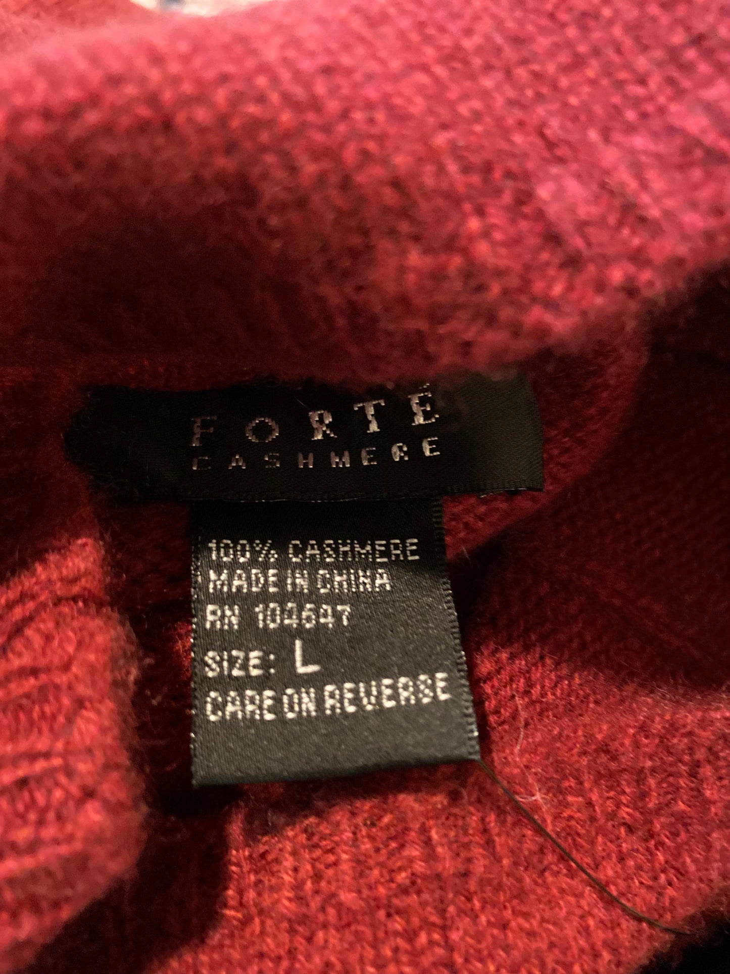 FORTE CASHMERE Sweater *Size L