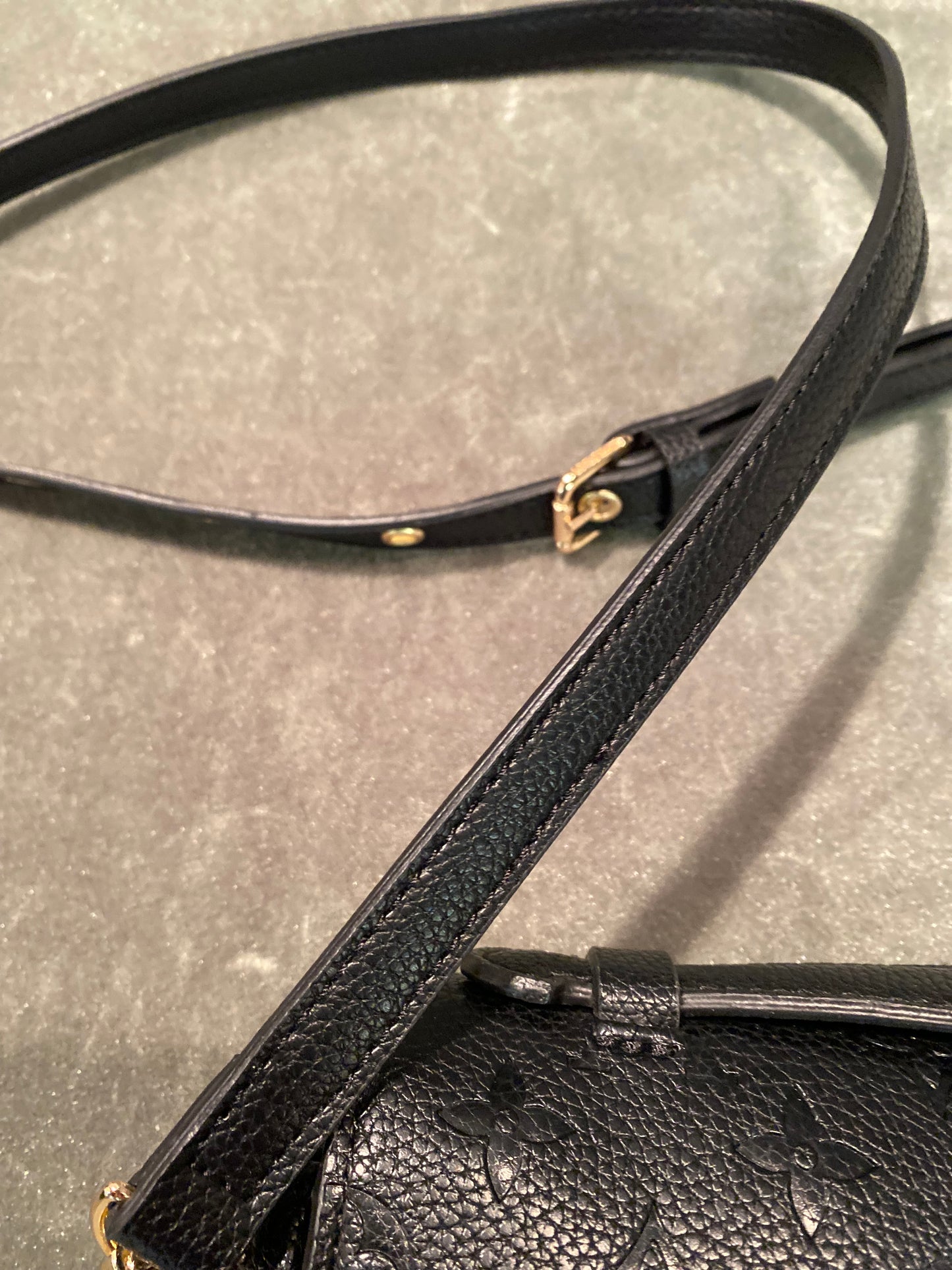 DESIGNER Inspired Initial Crossbody Bag