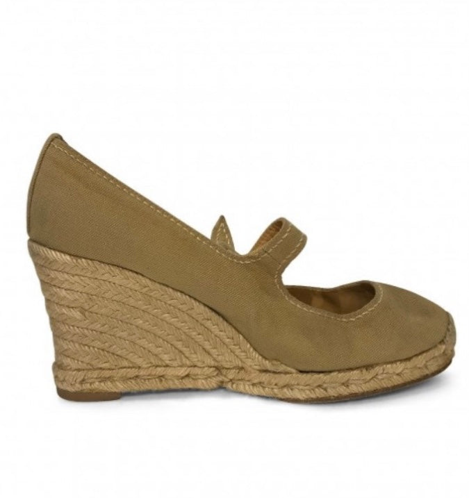 CHRISTIAN LOUBOUTIN Mallorca Wedge Espadrille *Size 38/7.5