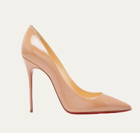 CHRISTIAN LOUBOUTIN So Kate Patent Leather Pumps *Size 40