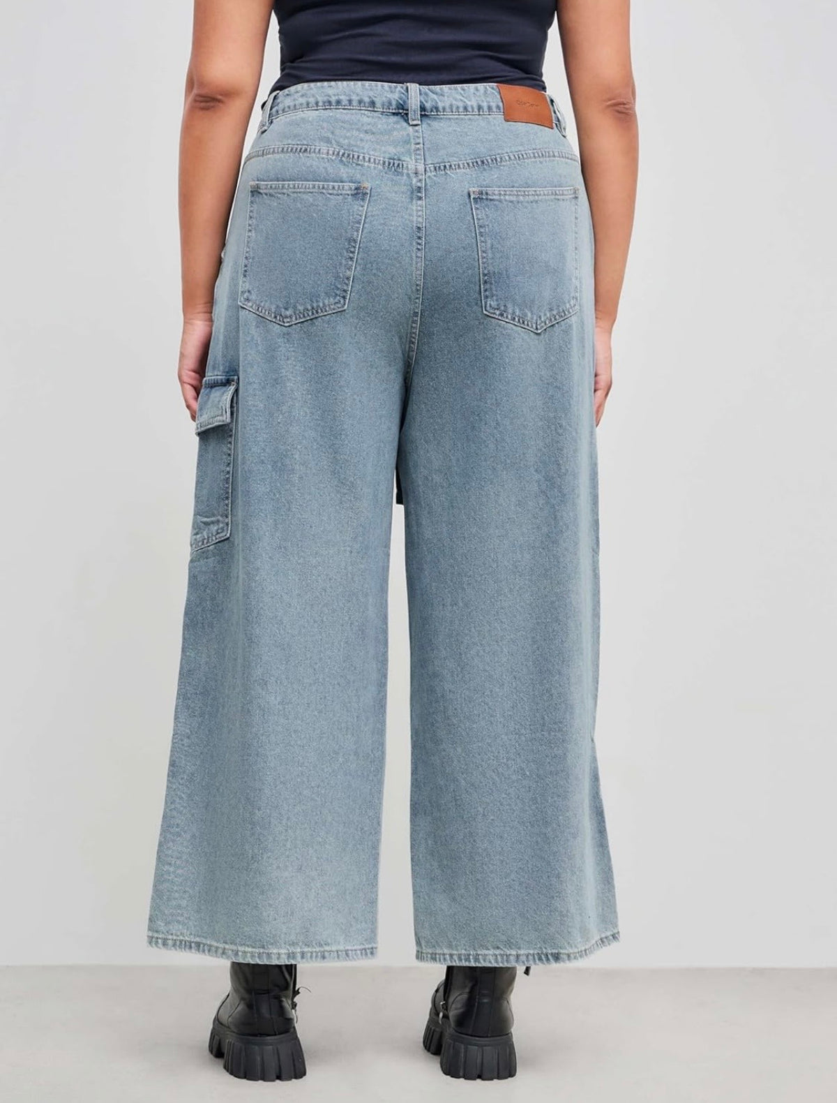 CIDER Plus Size Wide Leg Jeans Size XL