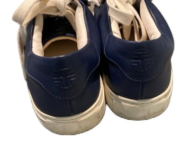 TORY BURCH Ruffle Sneakers in Sea Blue