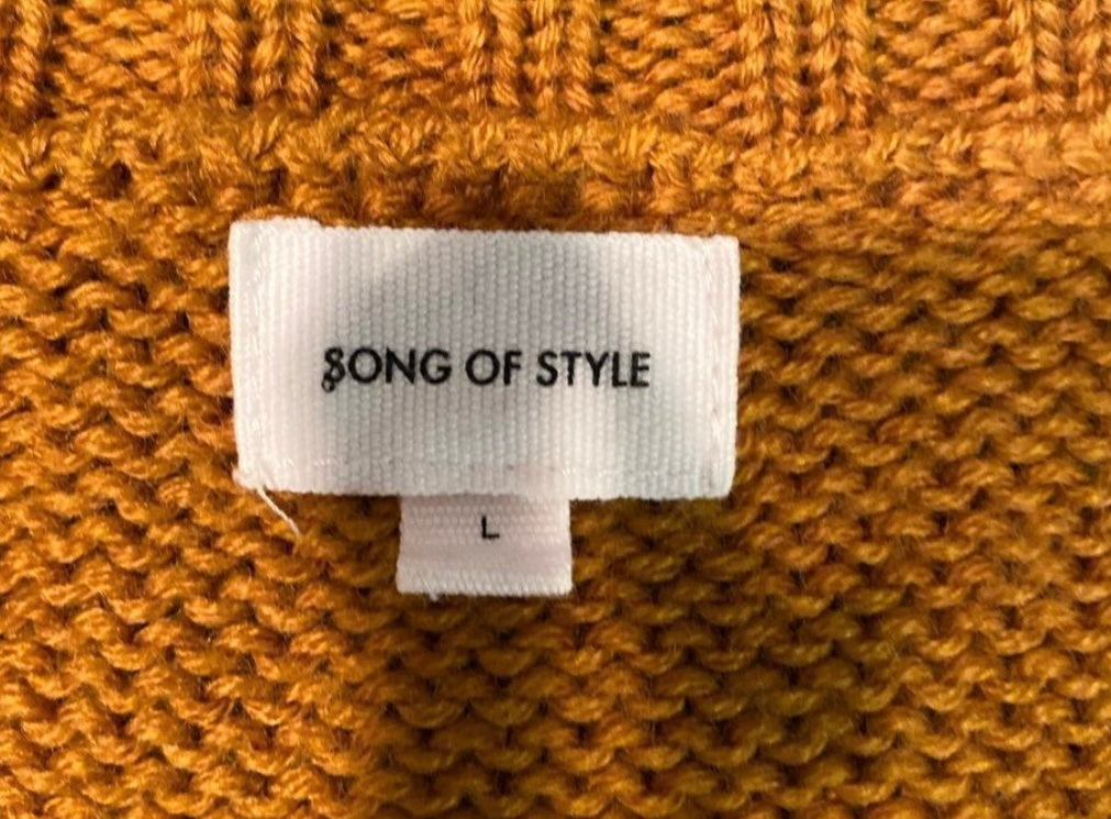 SONG OF STYLE Oversized sweater Size L