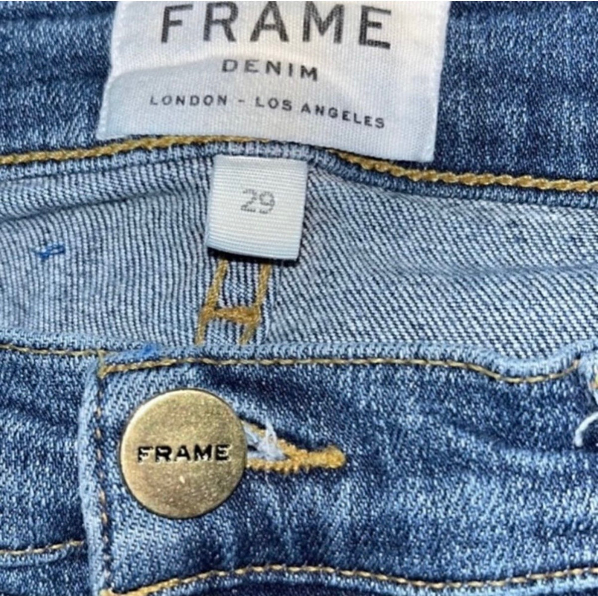 FRAME Le High Straight Jeans *Size 29