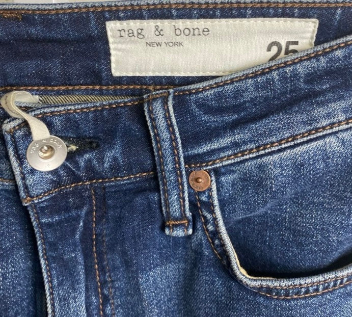 RAG & BONE Casey High Rise Jeans *Size 25