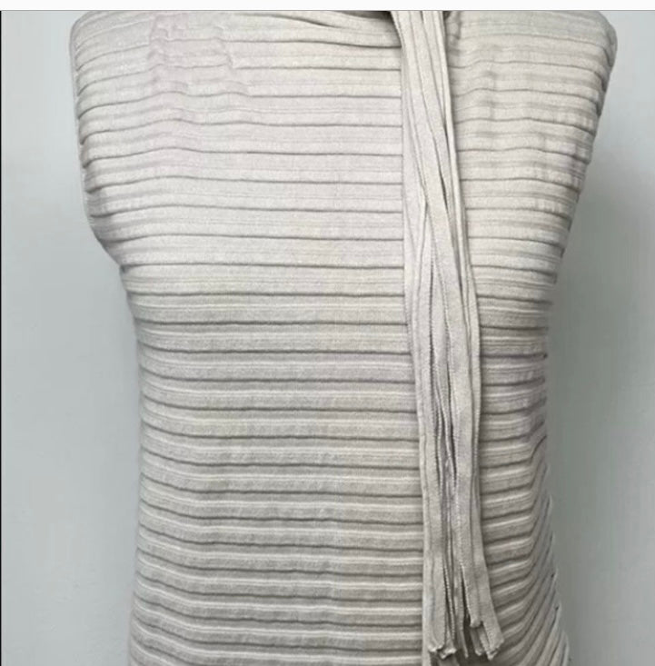 ARMANI Rib Knit Sleeveless Sweater *Size 12