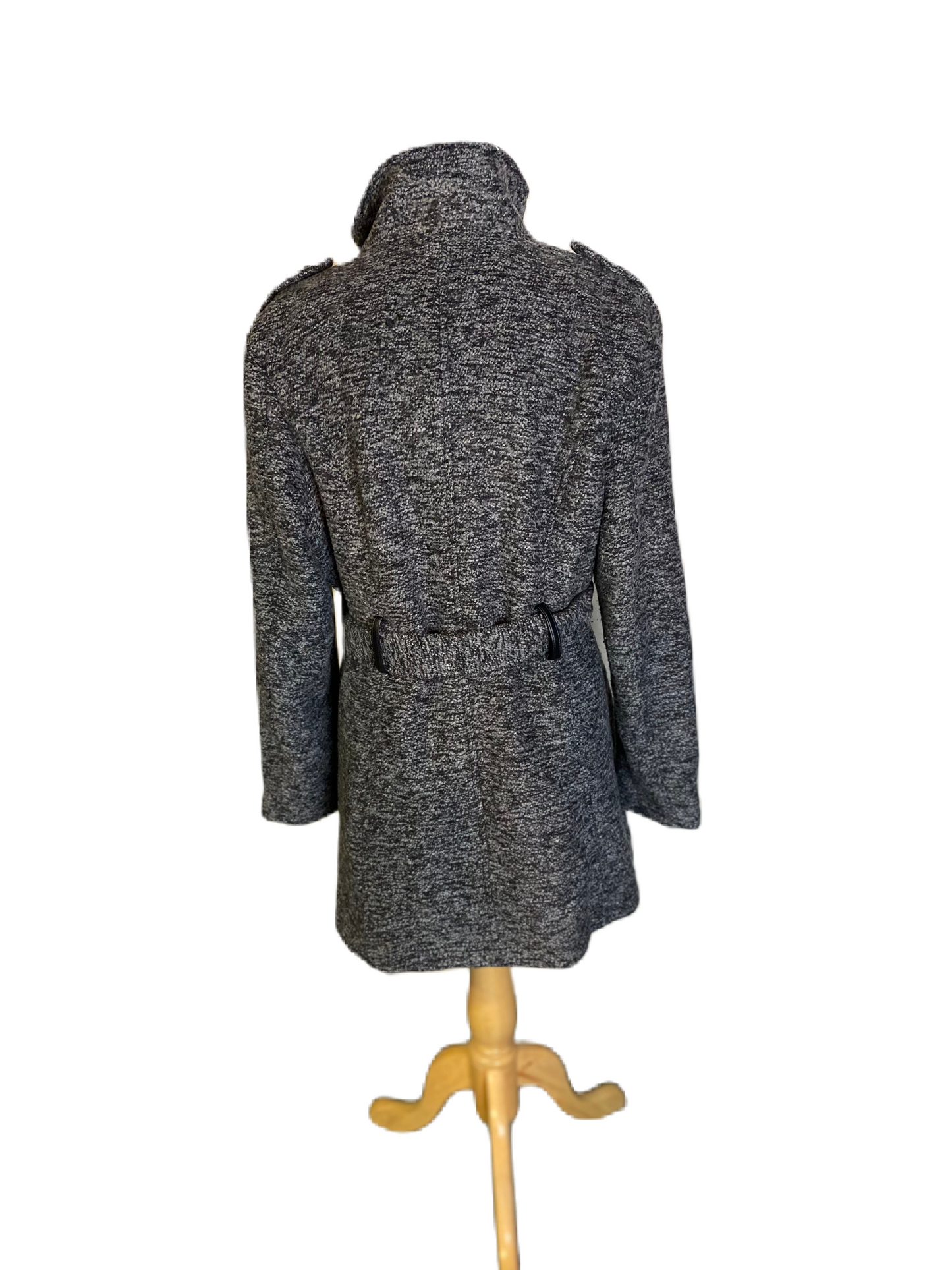 SHEBBY Tweed Wool Blend Coat  *Size 1X