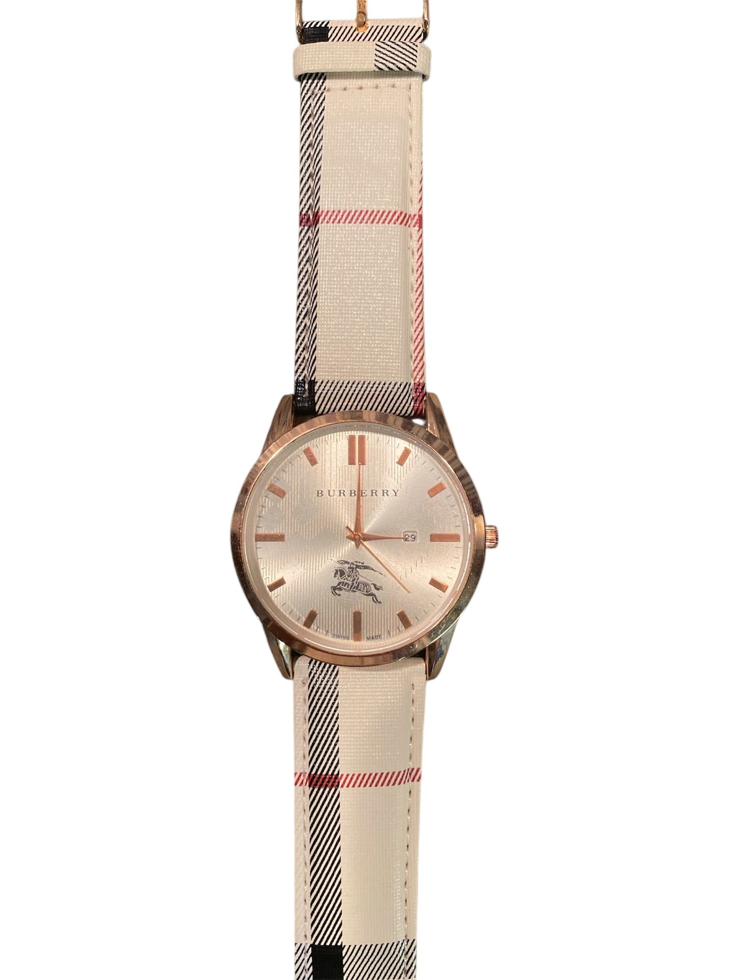 BURBERRY Oversized Face Watch