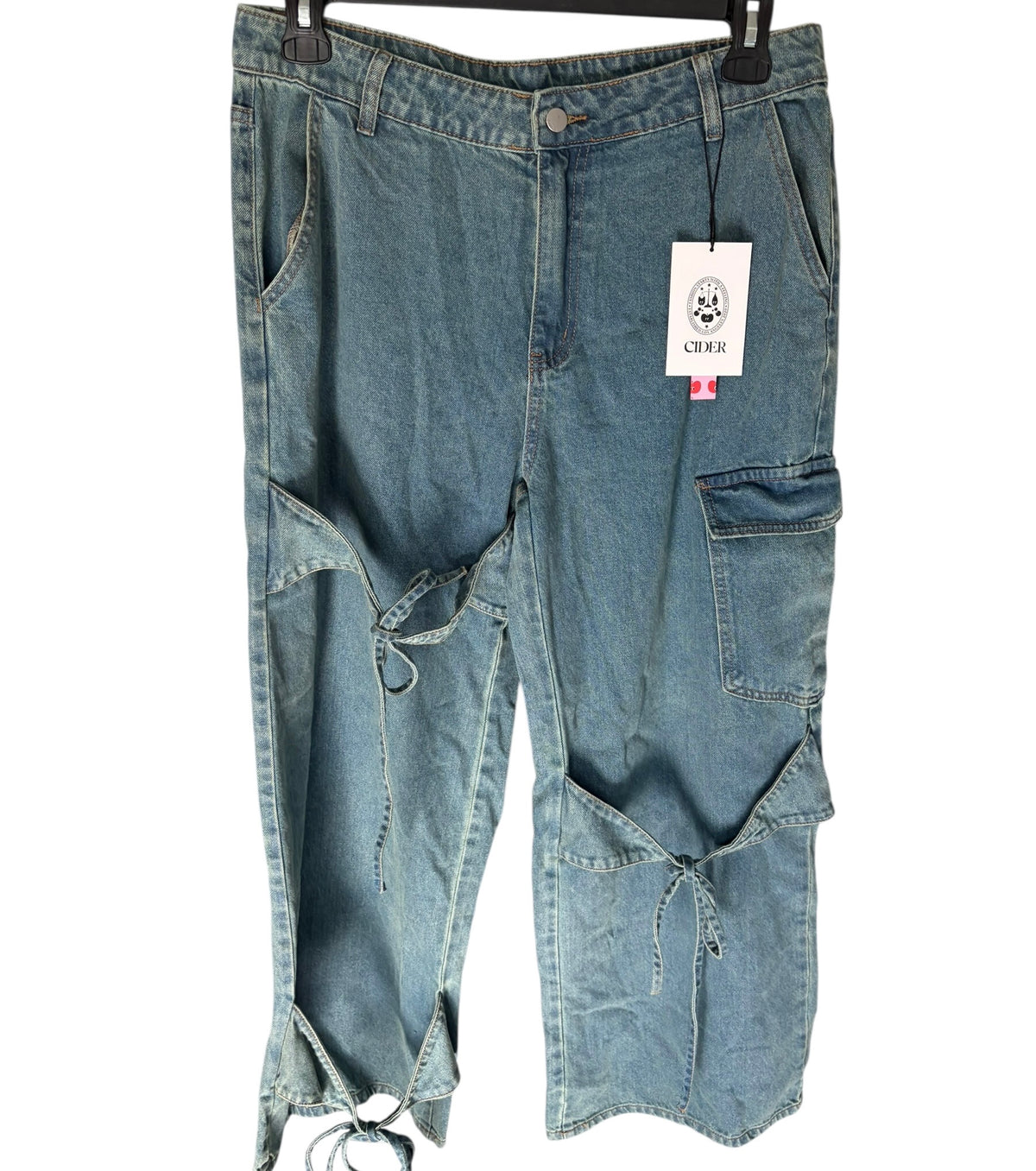 CIDER Plus Size Wide Leg Jeans Size XL