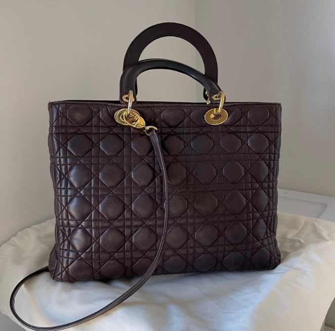CHRISTIAN DIOR CANNAGE BAG *Large