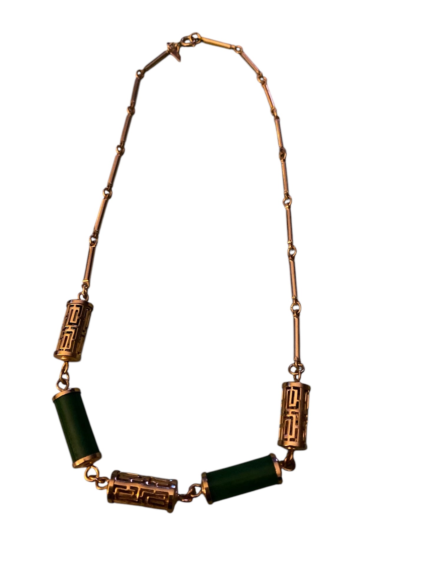 SARAH Co. Jade Garden Chocker Necklace