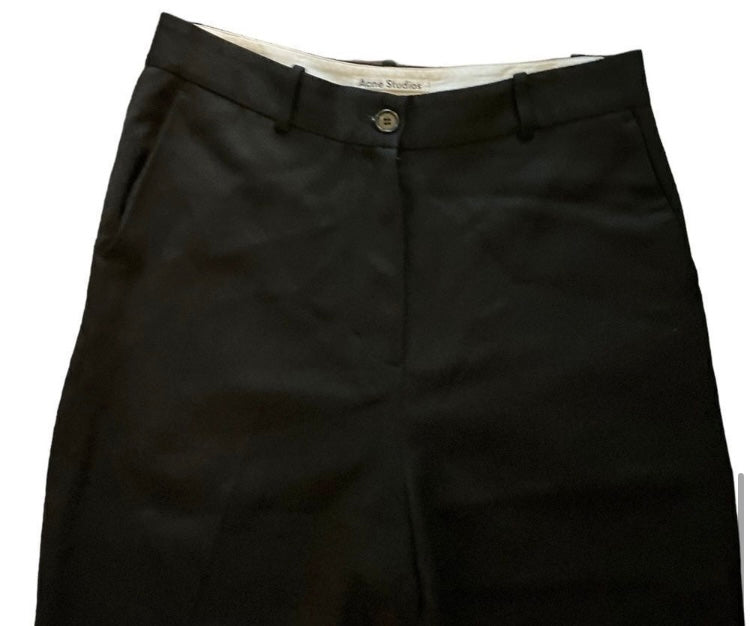 ACNE STUDIOS Pintuck Crop Pants *Size EU 40