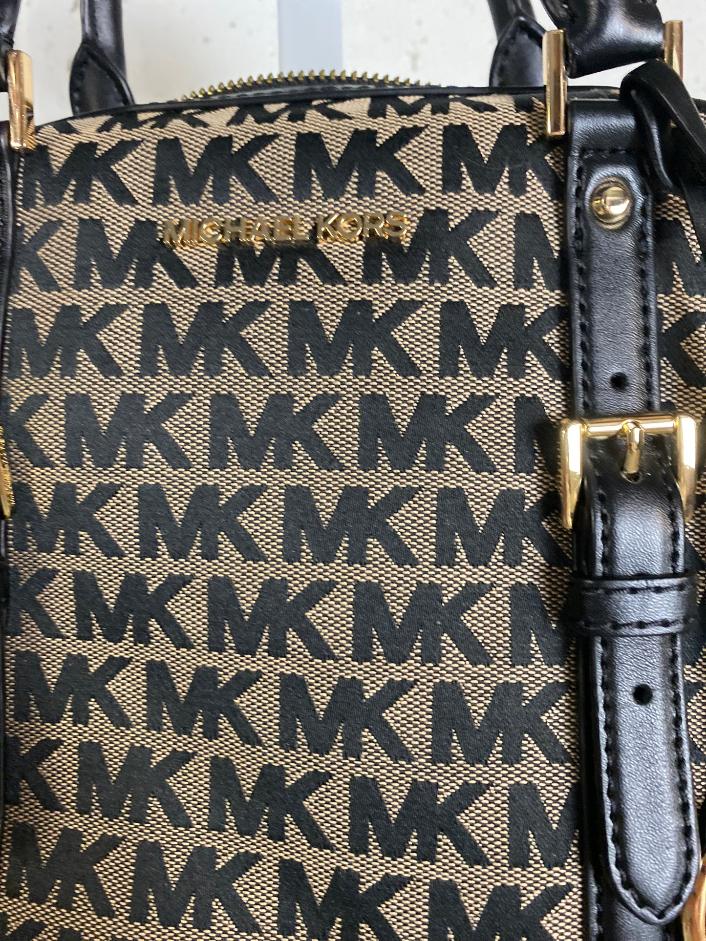 MICHAEL KORS Canvas Logo Bag