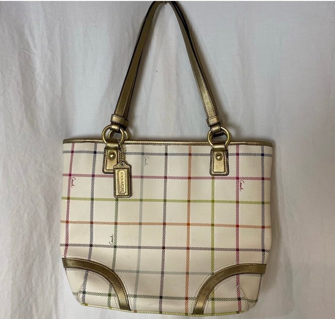 Y2K COACH Peyton Tattersall Tote