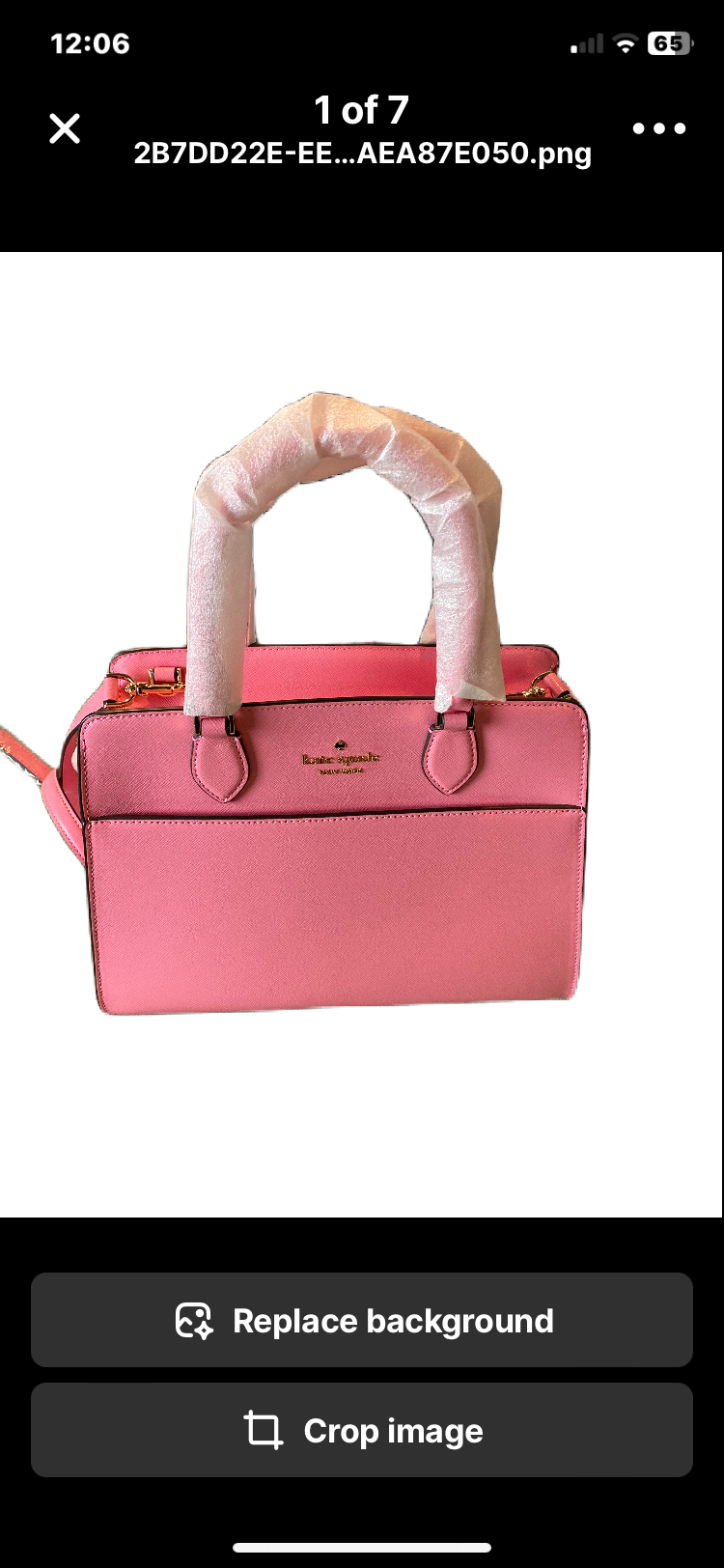 KATE SPADE Madison Saffiano Leather Bag in Blossom